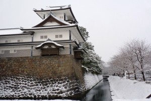 金沢城公園内堀